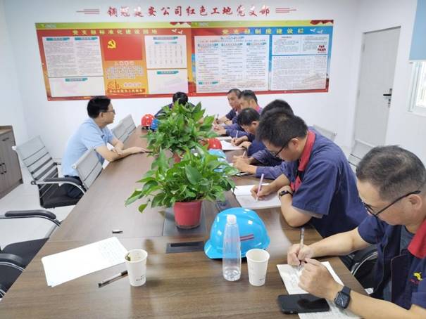 公司開展第三季度安全、環(huán)保、消防綜合檢查 